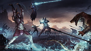 game characters digital wallpaper, Endless Legend