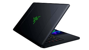 black Razer laptop, Razer Project Linda, CES 2018, 4k