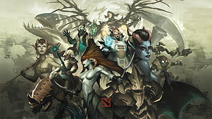animated character wallpaper, Dota 2, Loading screen