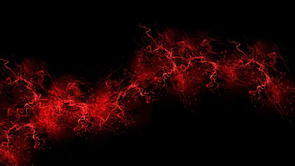 fire illustration HD wallpaper