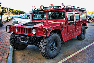 red Hummer H1