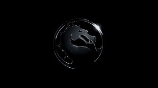 Mortal Kombat logo illustration