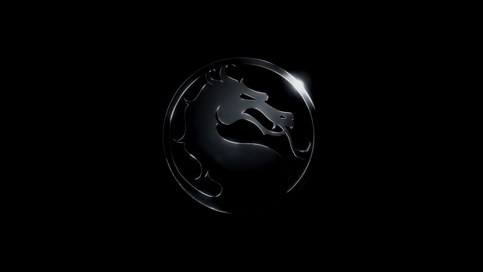 Mortal Kombat logo illustration HD wallpaper | Wallpaper Flare