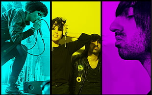 four band collage