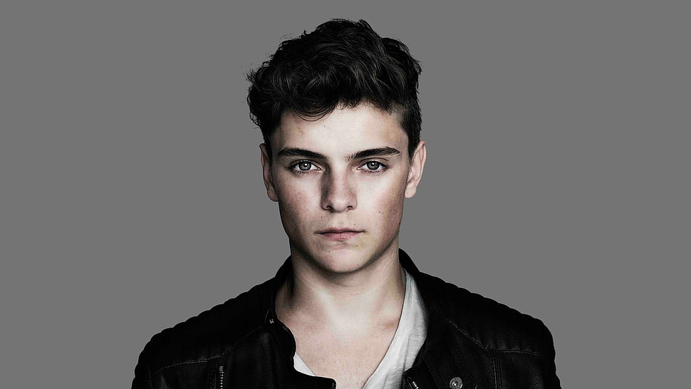 men's black and white button-up shirt, Martin Garrix, DJ, music HD wallpaper