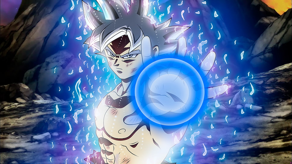 Dragon Ball Super Son Goku Super Instinct HD wallpaper