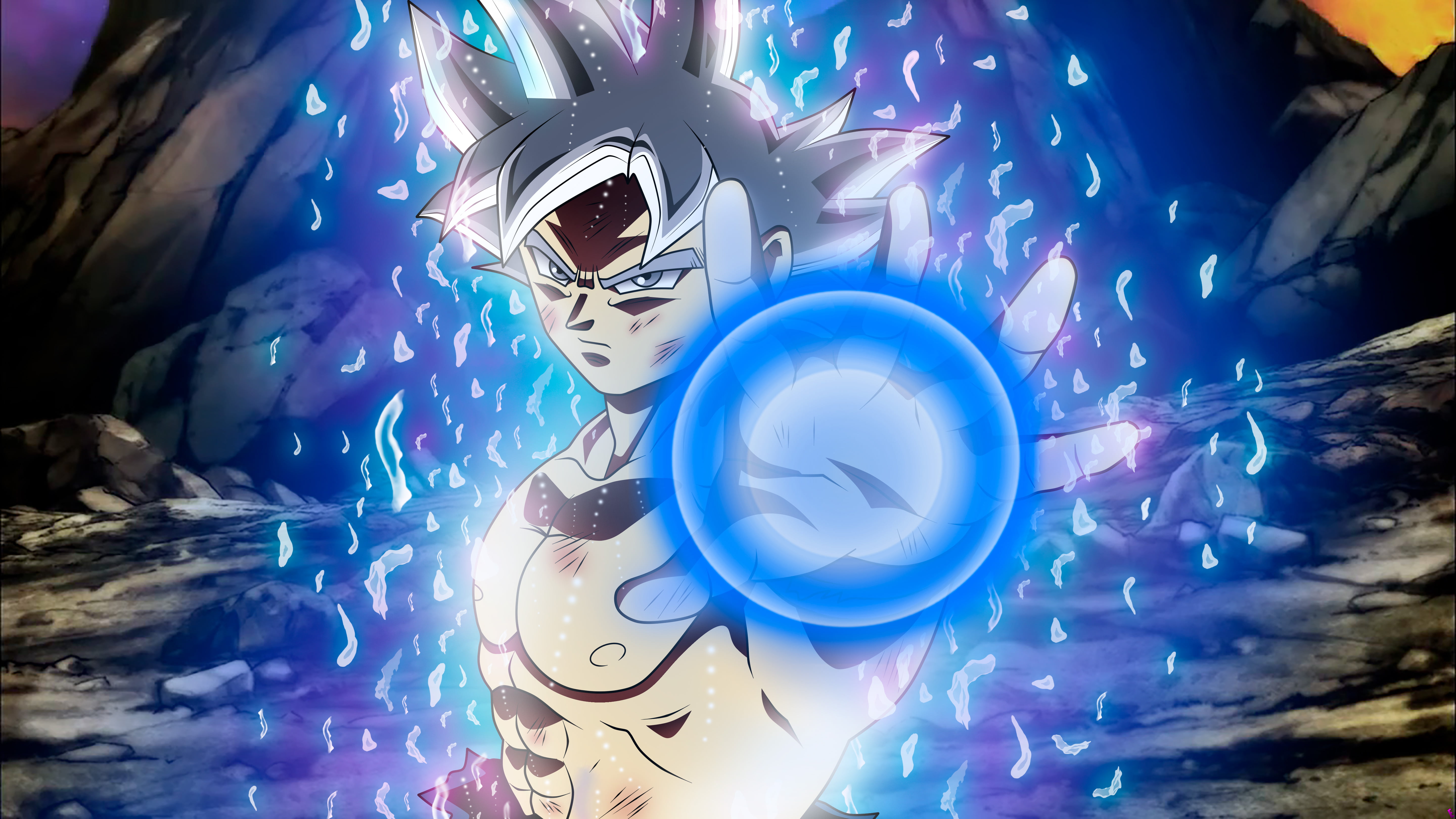 Son Goku Super Instinct HD wallpaper