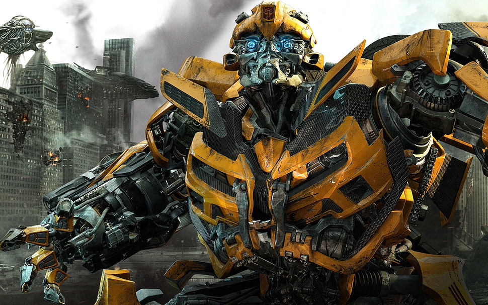 Transformers Bumblebee, Transformers, Bumblebee, movies HD wallpaper