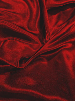 red satin textile, Fabric, Glitter, Red
