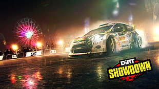 Dirt Showdown advertisement, car, dirt showdown, video games HD wallpaper