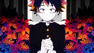 male anime character digital wallpaper, Boku no Hero Academia, Deku, Midoriya Izuku, Izuku Midoriya HD wallpaper