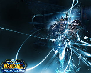 World of Warcraft game cover,  World of Warcraft, World of Warcraft: Wrath of the Lich King, video games HD wallpaper