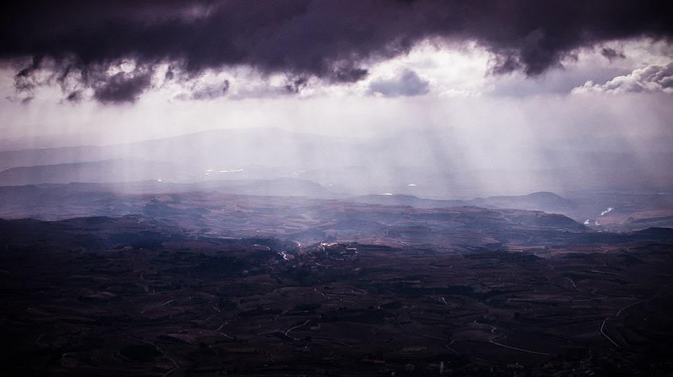 black clouds, nature HD wallpaper