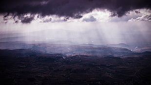 black clouds, nature HD wallpaper