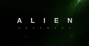 Alien Covenant logo on green background