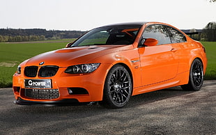orange BMW coupe, G-Power, BMW M3 GTS, BMW M3 , BMW