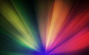 red, yellow, green, and blue digital wallpaper, rainbows, colorful
