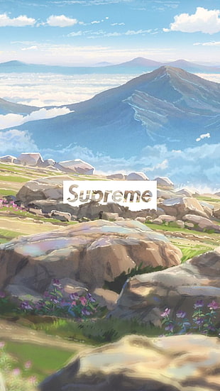 Supreme logo, supreme, Kimi no Na Wa