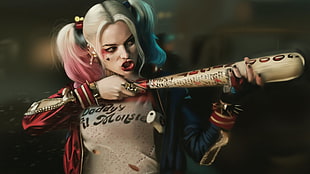 Harley Quinn from Suicide Squad movie HD wallpaper