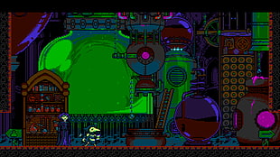 video game screenshot, Shovel Knight, video games, pixel art, 8-bit HD wallpaper