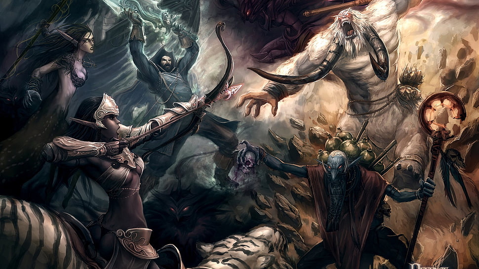 fighting, war, warrior, arch HD wallpaper