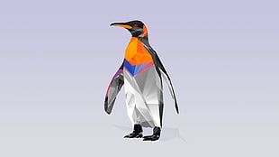 penguin 3D illustration