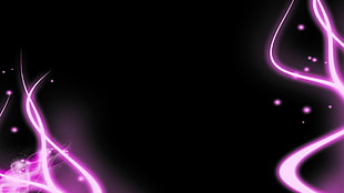 pink fire neon illustration