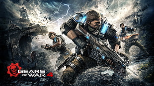 Gears of War 4 wallpaper, Gears of War 4, Xbox One, video games