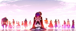 anime characters digital wallpaper HD wallpaper