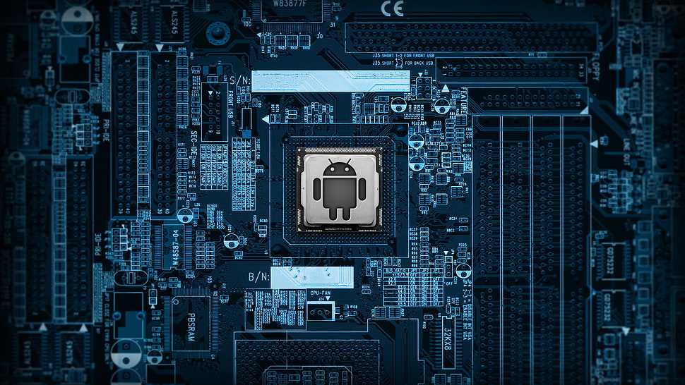 Android computer motherboard HD wallpaper