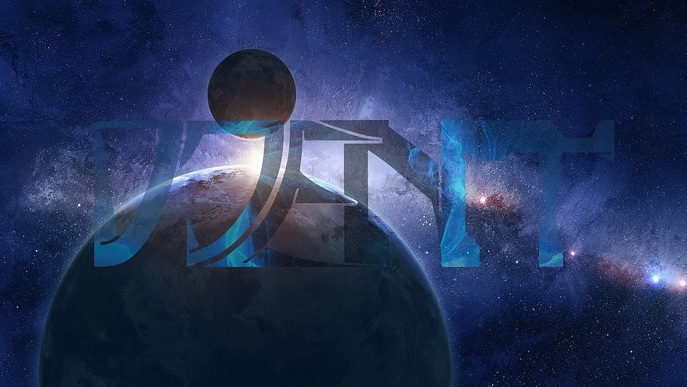 two planet digital wallpaper, space, planet, stars, galaxy HD wallpaper