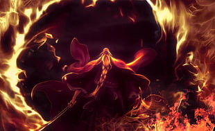 yamamoto genryuusai shigekuni bankai HD wallpaper