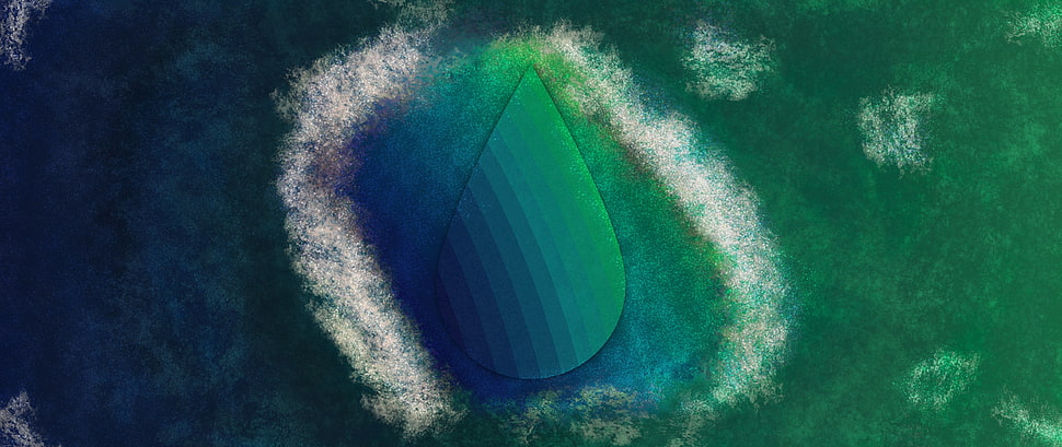 teal and white wallpaper, fluid, abstract HD wallpaper