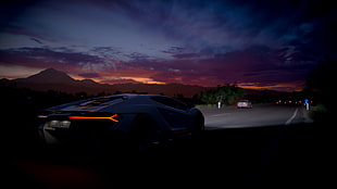 white Lamborghini Aventador coupe, forza horizon 3, video games, car, Lamborghini Centenario LP770-4