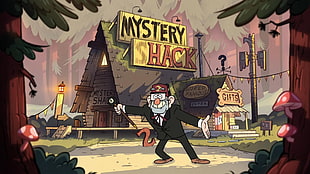 Mystery Hack illustration, Gravity Falls HD wallpaper