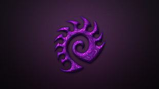 purple spiral logo