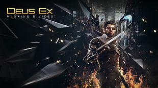 Deus Ex Mankind Divided digital wallpaper