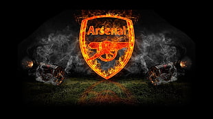 Arsenal FC logo, Arsenal London HD wallpaper