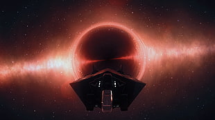 spacecraft near a planet wallpaper, Elite: Dangerous, science fiction, space, video games HD wallpaper