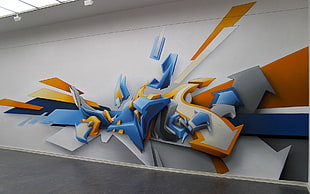 abstract graffiti