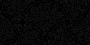 black and gray floral pad