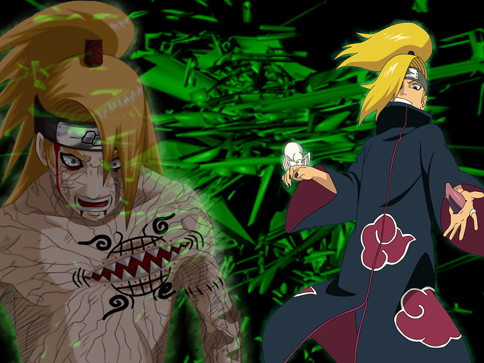 Naruto Shipuden wallpaper, Naruto Shippuuden, Akatsuki, Deidara HD wallpaper