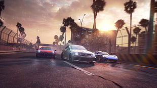 silver coupe, The Crew, video games HD wallpaper