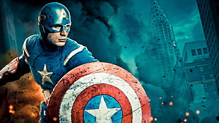 Captain America wallpaper, movies, The Avengers, Captain America, Chris Evans