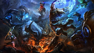 Warcraft Defend of the Ancient game poster