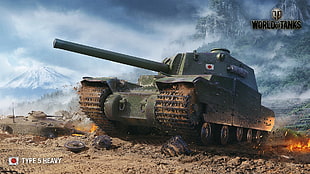 World of Tanks Type 5 Heavy digital wallpaper, wargaming, World of Tanks, Type 5 heavy, tank