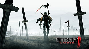 Ninja Galden II game illustration HD wallpaper