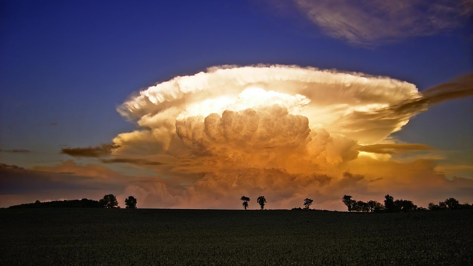 clouds formation digital wallpaper, nature HD wallpaper