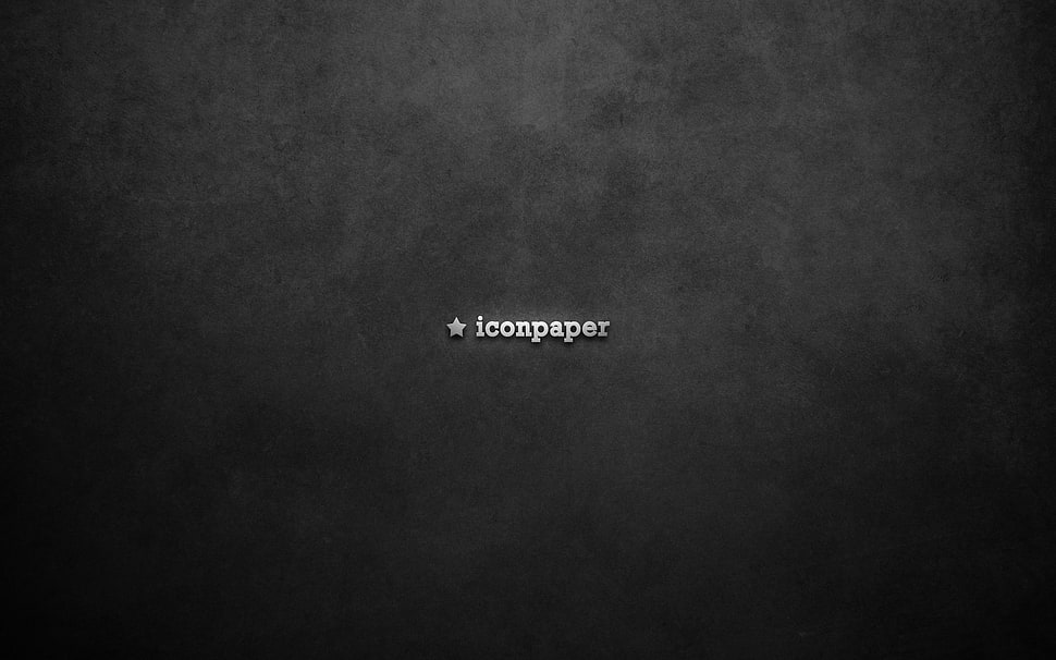 iconpaper text HD wallpaper