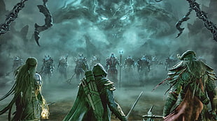 archer wallpaper, fantasy art, The Elder Scrolls Online